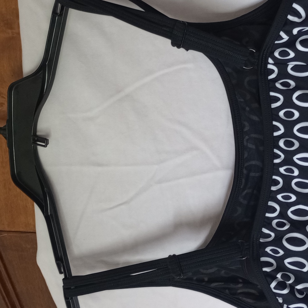 NWT Swimsuit Black white size 10 - Picture 3 of 3